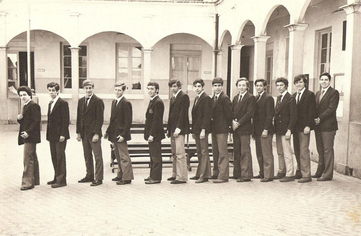 Gabriel GASCON - Alejandro GEYER - Eduardo Federico PALACIN -  Colegio San Miguel  -  - Social - Egresados 1977 - 5to año (#CSanMiguelCamada77) Photo by:  | Siuxy Sports 1977-06-01
