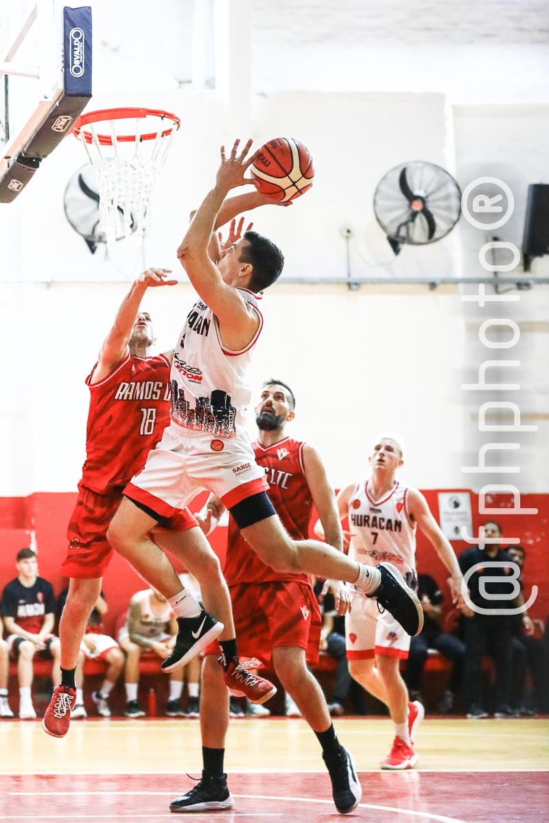 Sebastian SEVEGNANI - Román TROVATO -  Ramos Mejía Lawn Tennis Club - Centro Deportivo Huracán de San Justo - Basketball - Ramos Mejia Lawn Tenis Club (83) Vs (54) Huracan de San Justo - 2022 - Liga Federal (#RMLTCVSHSJ2022fed) Photo by: Alan Roy Bahamonde | Siuxy Sports 2022-04-12