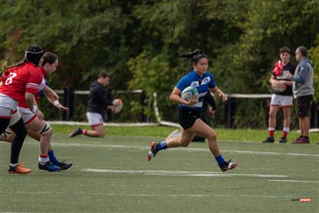 RSEQ Rugby Fem - U. de Montréal (70) vs (3) McGill - Reel A2 - 2ème mi-temps