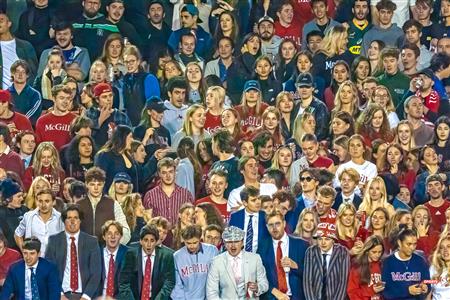 RSEQ - RUGBY MASC - MCGILL U.(31) VS (24) OTTAWA U. - FINALS - REEL D1 - THE CROWD