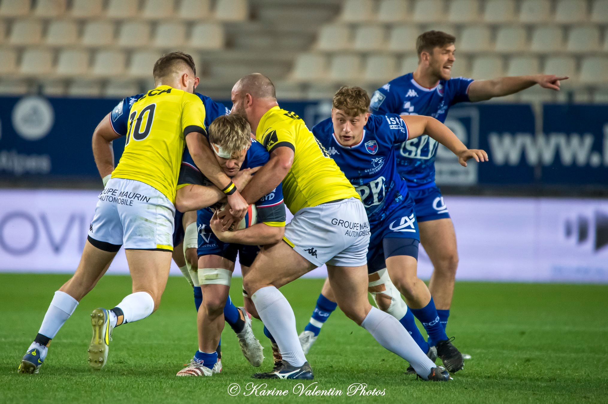  FC Grenoble Rugby - US Carcassonne - Rugby - Grenoble (28) vs (23) Carcassonne (#FCGRvsUSC2022) Photo by: Karine Valentin | Siuxy Sports 2022-04-22