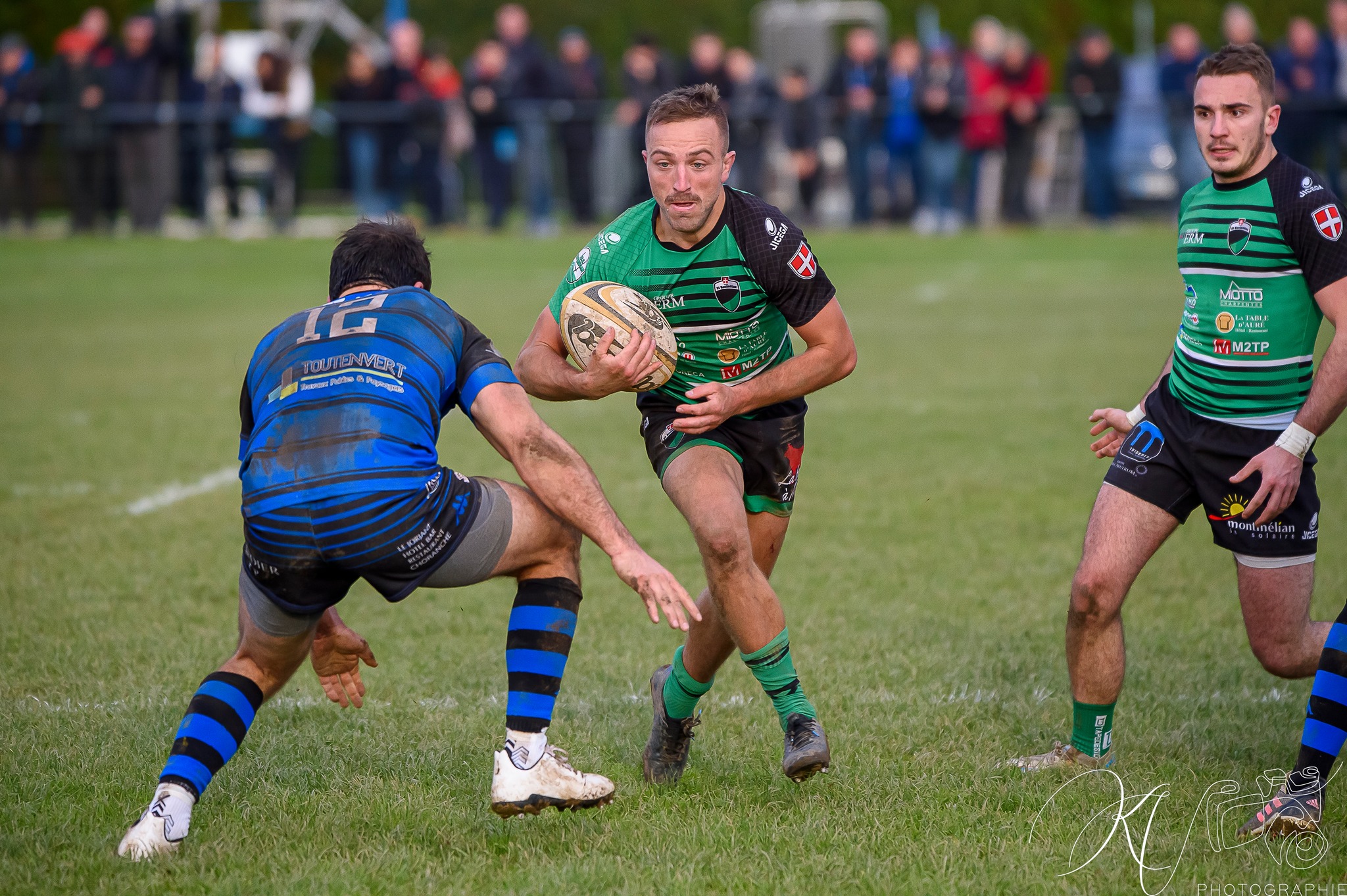  US Vinay - US Montmelian - Rugby - US Vinay (18) vs (28) US Montmélian (#USVUSM2022) Photo by: Karine Valentin | Siuxy Sports 2022-11-27