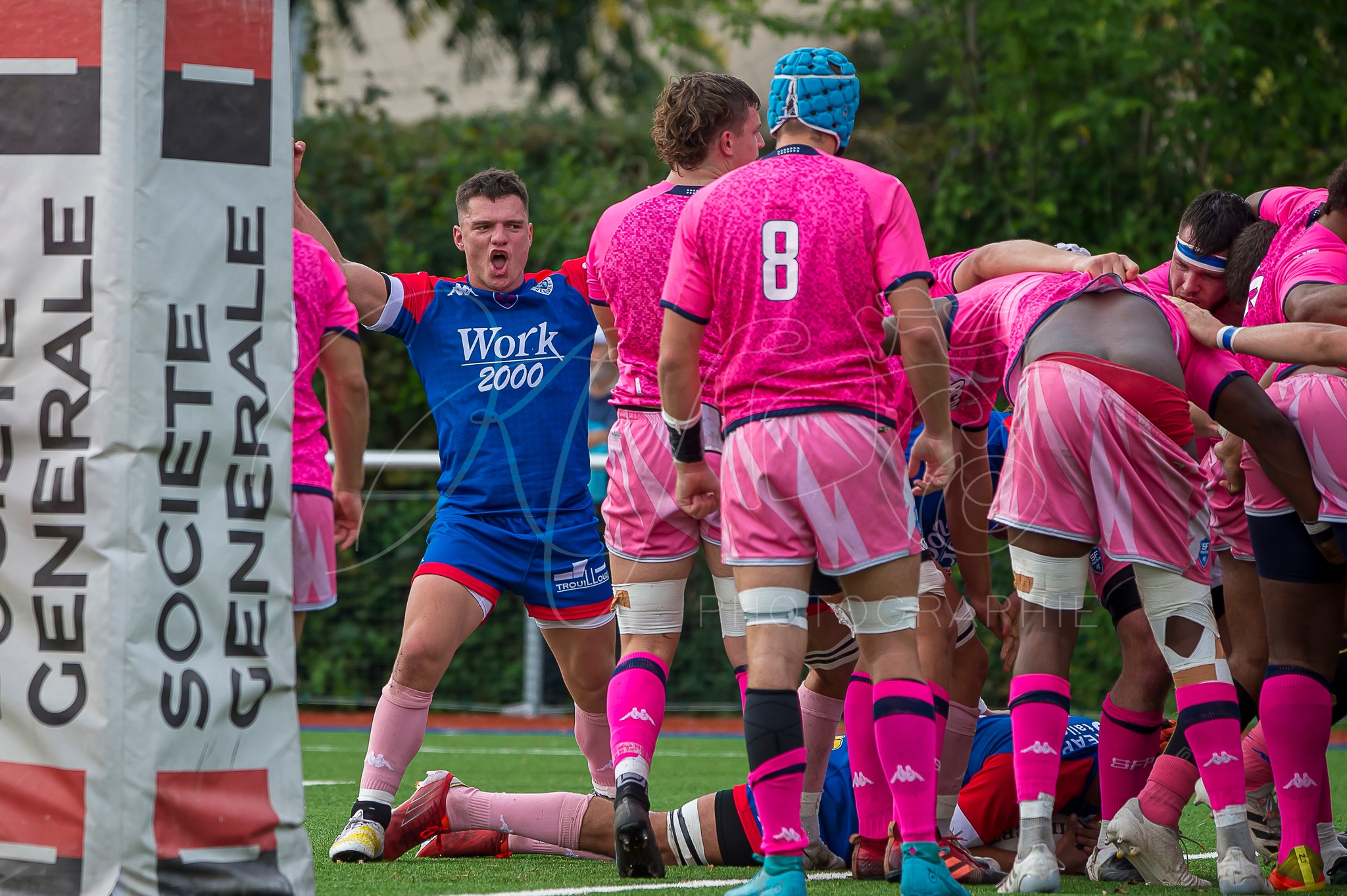  FC Grenoble Rugby - Stade Français - Rugby - Espoirs - FCG (44) vs (17) Stade Français (#FCGSTFespoirs2022) Photo by: Karine Valentin | Siuxy Sports 2022-10-09