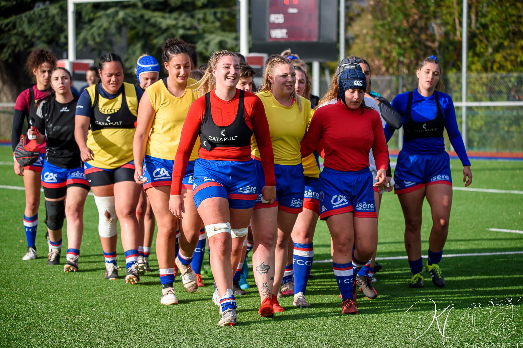  FC Grenoble Rugby - Montpellier Hérault Rugby - Rugby - Reserve FCG Amazones (33) vs (7) Montpellier HR (#FCGMHR2022) Photo by: Karine Valentin | Siuxy Sports 2022-11-13