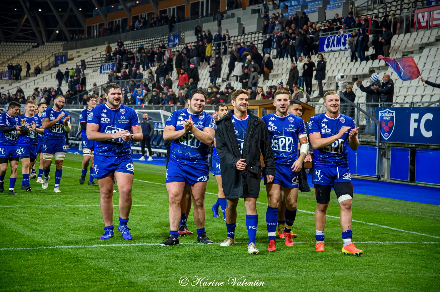  FC Grenoble Rugby -  - Rugby -  (#GrenobleVsSMontois2021Dec) Photo by: Karine Valentin | Siuxy Sports 2021-12-09