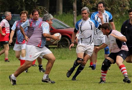 Cambalache XV vs XV de Repuesto - Primer Encuentro de Veteranos en Areco con Vaquillona c/Cuero 2014