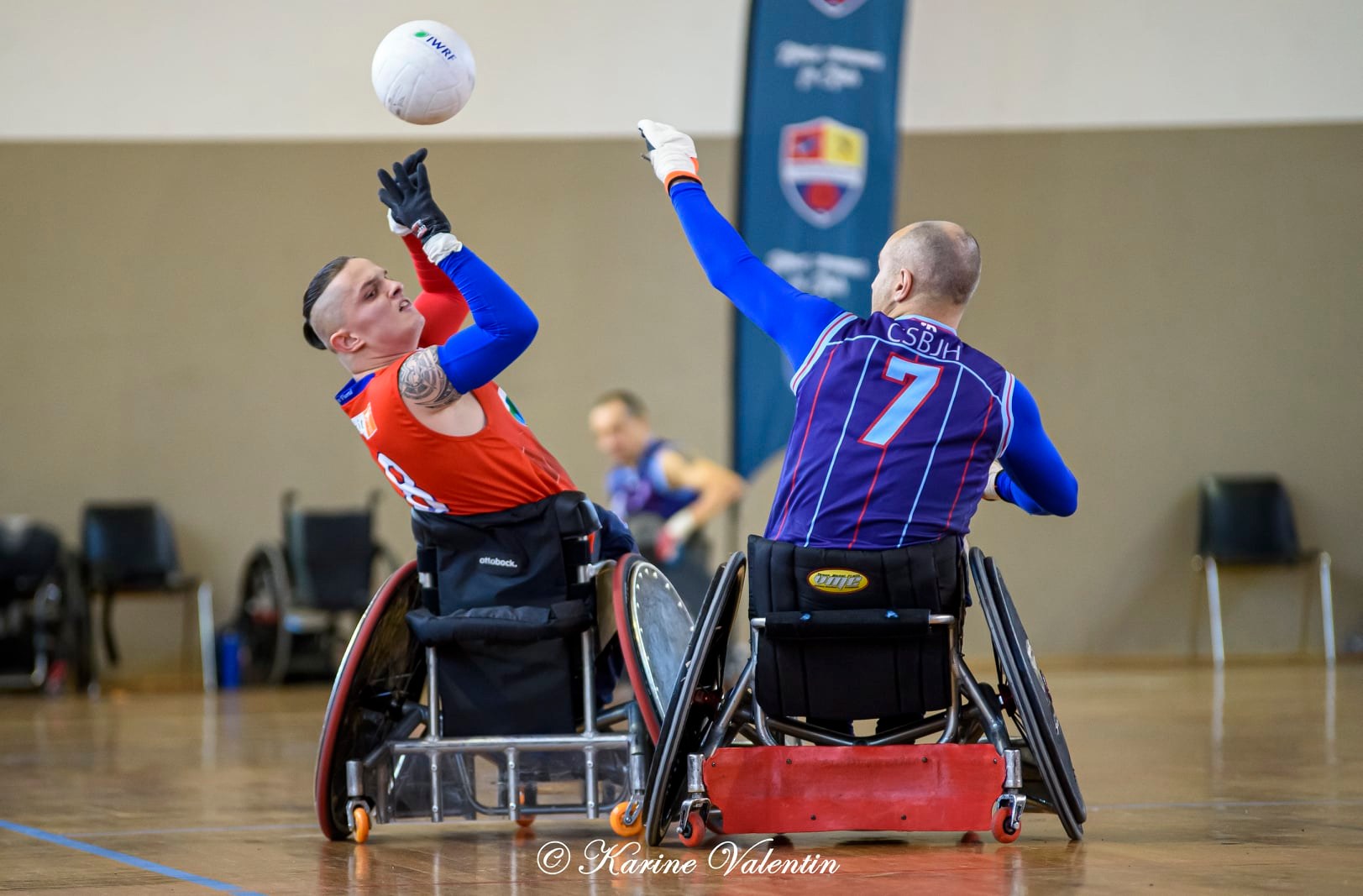  FC Grenoble Rugby - CS Bourgoin-Jallieu - Wheelchair rugby -  (#QuadRugbyGrenBourg2021Nov) Photo by: Karine Valentin | Siuxy Sports 2021-11-20