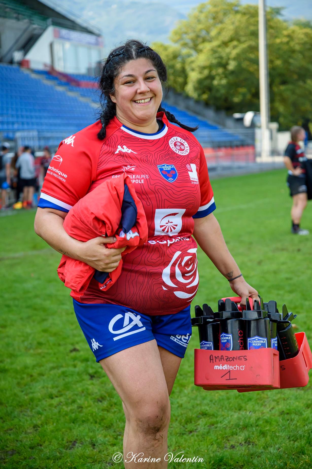 Margaux DONZEL -  FC Grenoble Rugby -  - Rugby - FC Grenoble VS Toulouse (#GrenobleVsToulouse2021sep) Photo by: Karine Valentin | Siuxy Sports 2021-09-26