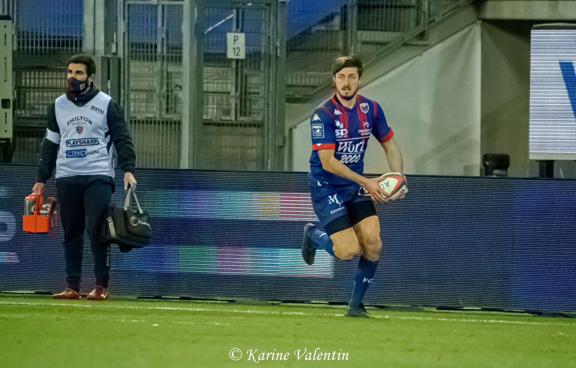  FC Grenoble Rugby -  - Rugby - FC Grenoble VS ASBH (#GrenobleASBH2021jan) Photo by: Karine Valentin | Siuxy Sports 2021-01-29