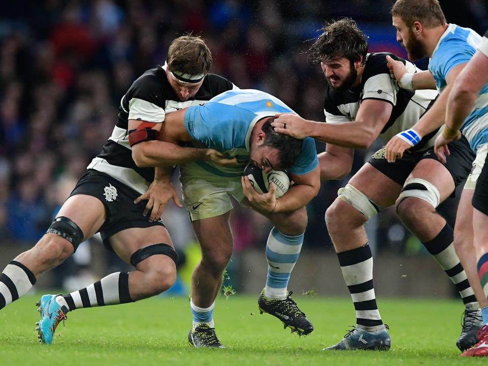 Agustín CREEVY -  Selección Argentina de Rugby XV -  - Rugby - Contra Barbarians () Photo by:  | Siuxy Sports 2018-12-03