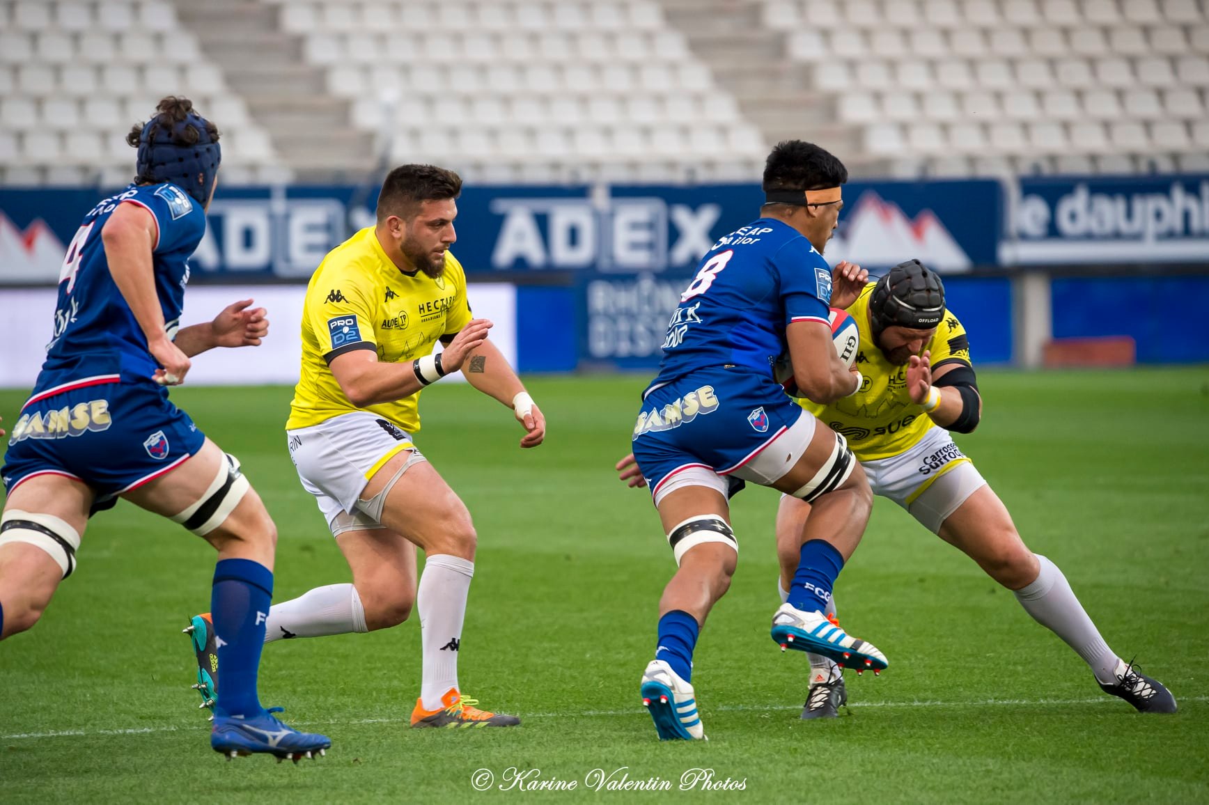  FC Grenoble Rugby - US Carcassonne - Rugby - Grenoble (28) vs (23) Carcassonne (#FCGRvsUSC2022) Photo by: Karine Valentin | Siuxy Sports 2022-04-22