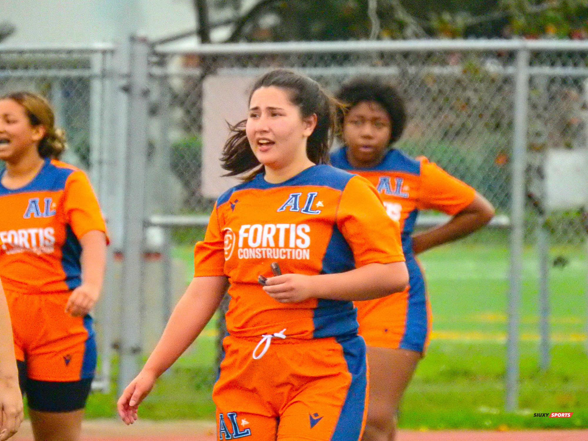 Ange Samira SA'A ONGYOMBE -  Cégep André Laurendeau -  - Rugby -  (#ALvsVanier2021W) Photo by:  | Siuxy Sports 2021-10-10