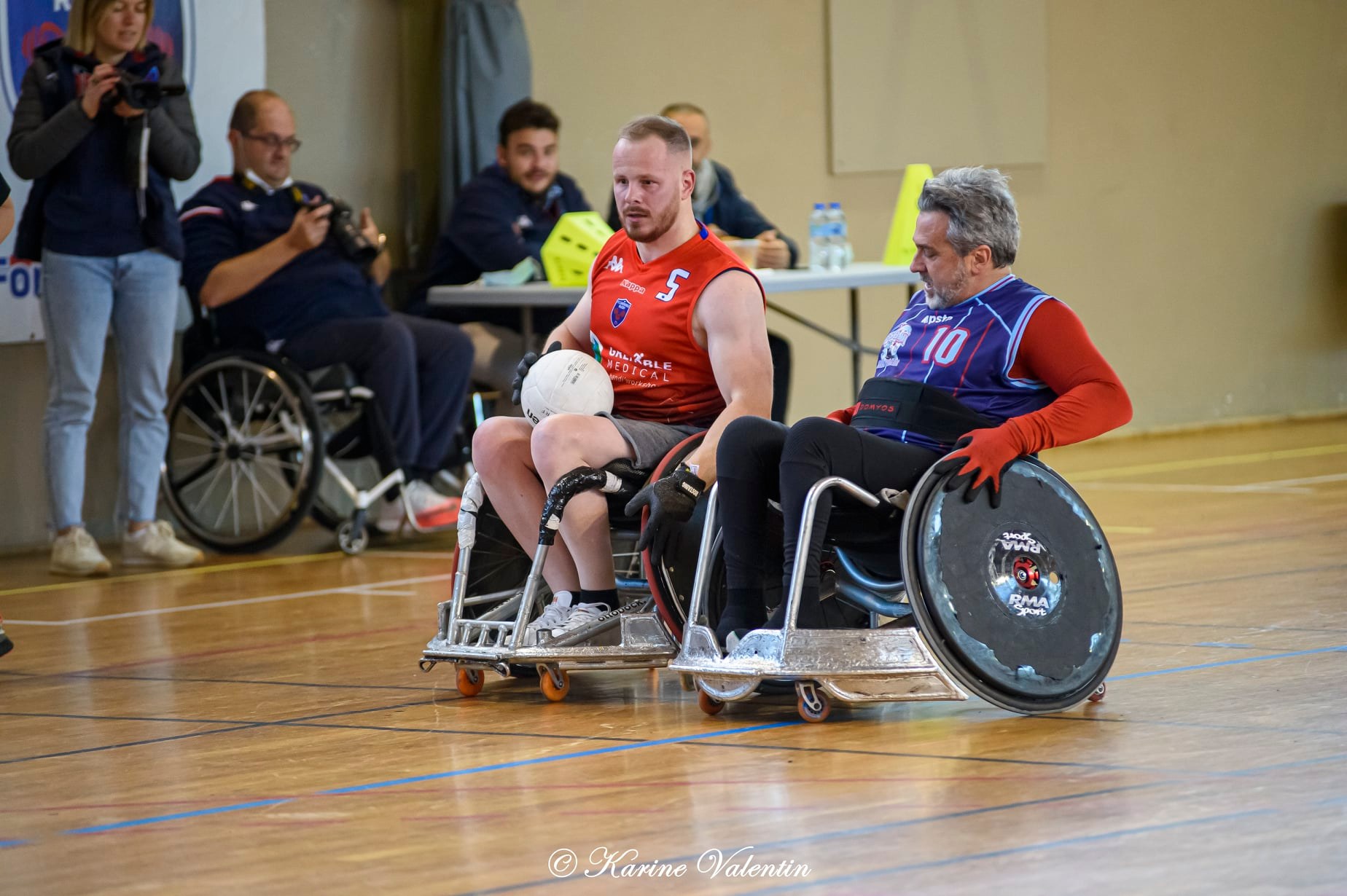  FC Grenoble Rugby - CS Bourgoin-Jallieu - Wheelchair rugby -  (#QuadRugbyGrenBourg2021Nov) Photo by: Karine Valentin | Siuxy Sports 2021-11-20