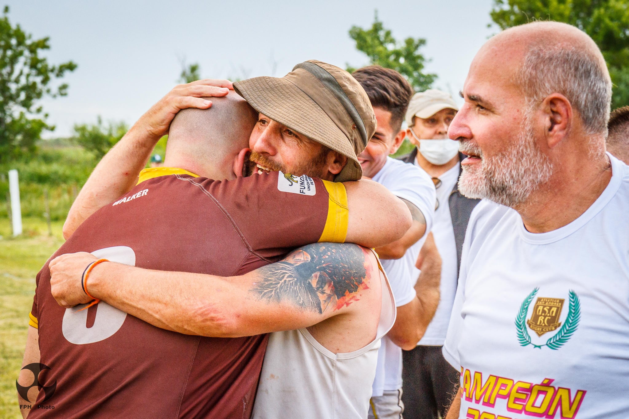 Oscar MOYANO -  Atlético San Andrés Rugby Club -  - Rugby - Atlético San Andrés Vs Berisso - Festejos de ascenso a Tercera (#ASARCvsBerisso2021festejos) Photo by: Alan Roy Bahamonde | Siuxy Sports 2021-11-27