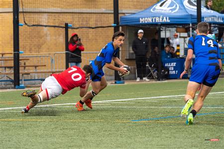 RSEQ Rugby Masc - U. de Montréal (10) vs (34) McGill - Reel A2 - 2ème mi-temps