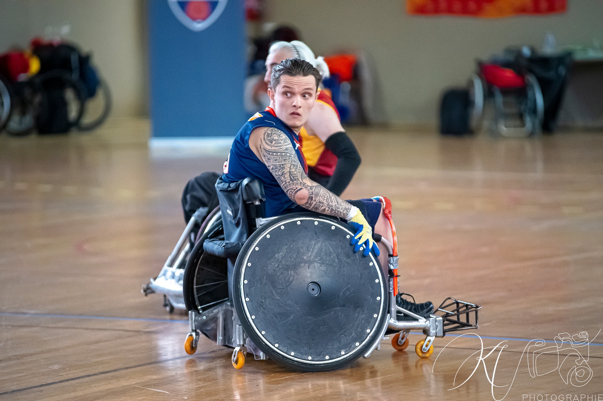  FC Grenoble Rugby -  - Wheelchair rugby - CHAMPIONNAT DE FRANCE RUGBY FAUTEUIL (#CHAMPFrRugbyFauteuil2022) Photo by: Karine Valentin | Siuxy Sports 2022-11-19