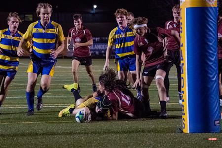 RSEQ RUGBY Masc - JOHN ABBOTT COLLEGE (62) VS (7) College Brébeuf - REEL A1