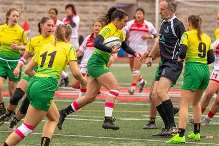 RSEQ - Rugby Fém - McGill U. (7) vs (25) Sherbrooke U. - Reel A1 - 1st half