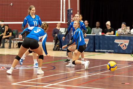 RSEQ - Volley Fém (D2) - UQAC (3) vs (1) UQO - Reel 2