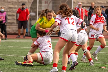 RSEQ - Rugby Fém - McGill U. (7) vs (25) Sherbrooke U. - Reel A1 - 1st half