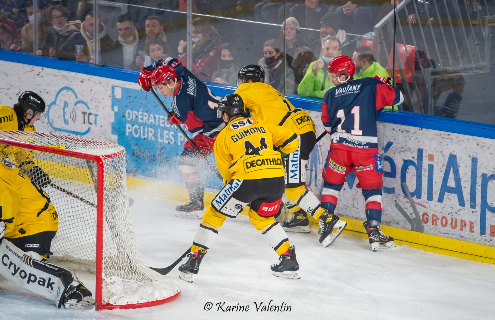  Grenoble - Rouen - Ice hockey - BDL Grenoble vs Rouen (#BDLvsDragons2022) Photo by: Karine Valentin | Siuxy Sports 2022-02-25