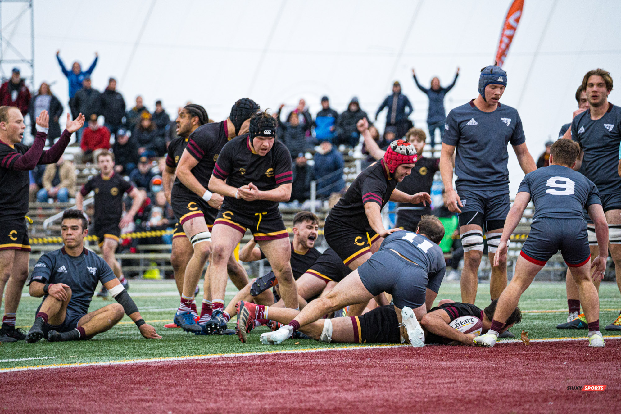 Sullivan MURPHY -  Université Concordia - Université Ottawa - Rugby -  (#ConcordiaVsOttawa2021m) Photo by:  | Siuxy Sports 2021-10-30