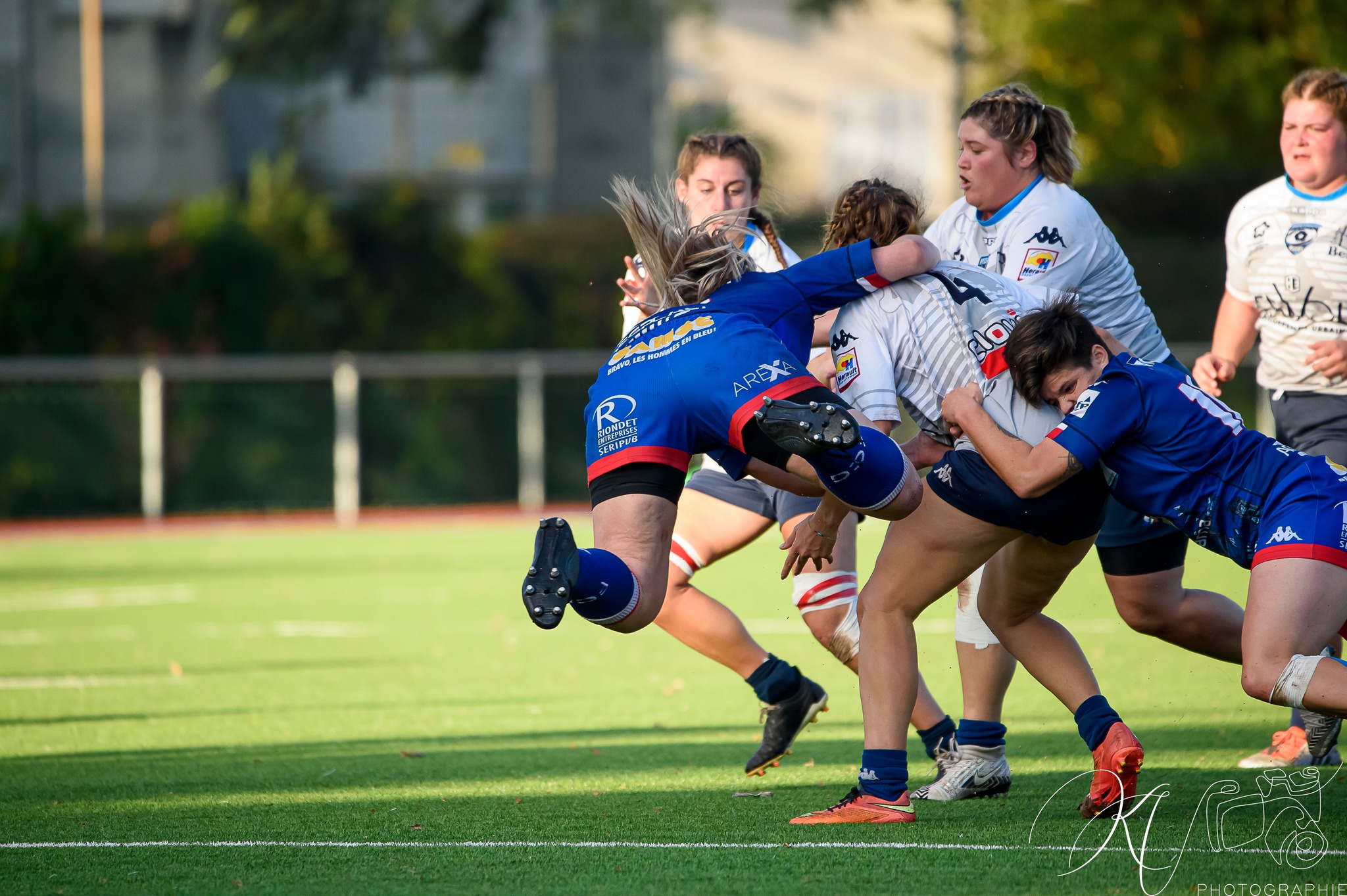  FC Grenoble Rugby - Montpellier Hérault Rugby - Rugby - Reserve FCG Amazones (33) vs (7) Montpellier HR (#FCGMHR2022) Photo by: Karine Valentin | Siuxy Sports 2022-11-13