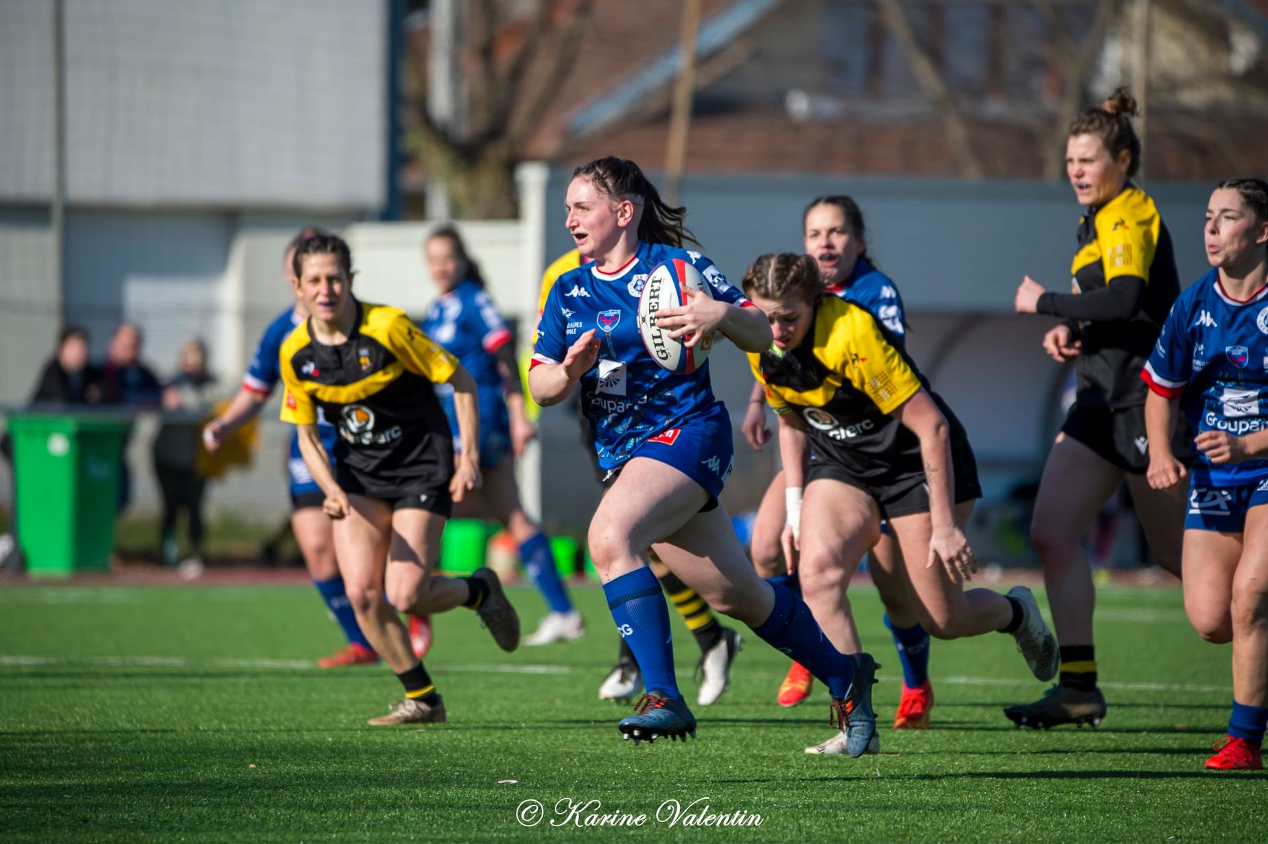  FC Grenoble Rugby - Stade Olympique de Chambéry rugby - Rugby - FC Grenoble (76-7) SOC Rugby - Féd1 (#AmazonesVsSOC2022) Photo by: Karine Valentin | Siuxy Sports 2022-02-27