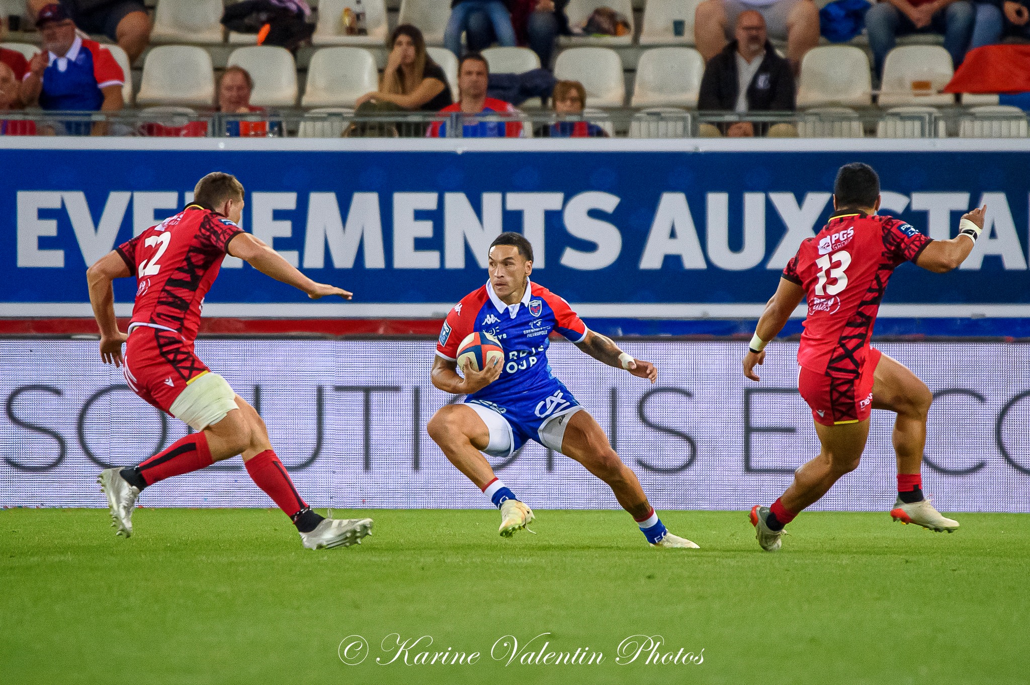  FC Grenoble Rugby - Rouen Normandie Rugby - Rugby - FC Grenoble (20) vs (6) Rouen (#FCGvsRouen2022ReelA) Photo by: Karine Valentin | Siuxy Sports 2022-09-16