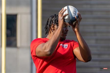 Daniel Tshipata - Rugby - RSEQ - Rugby Masc - McGill U. vs ETS - Reel B - PreMatch - Université McGill - Université ETS