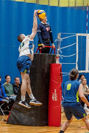 RSEQ - VOLLEYBALL C M D2 SUD-OUEST - TOURNOI 4 - SECTION A - NOMADES (1) VS (2) AIGLES