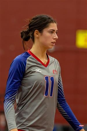 RSEQ - Volley Fém (D2) - ETS (2) vs (3) UQAR - Reel E (Candid shots)