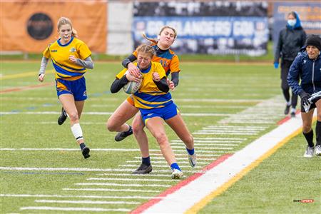 RSEQ - Rugby Fem - John Abbott (55) vs (12) André Laurendeau - Finals - Reel A1