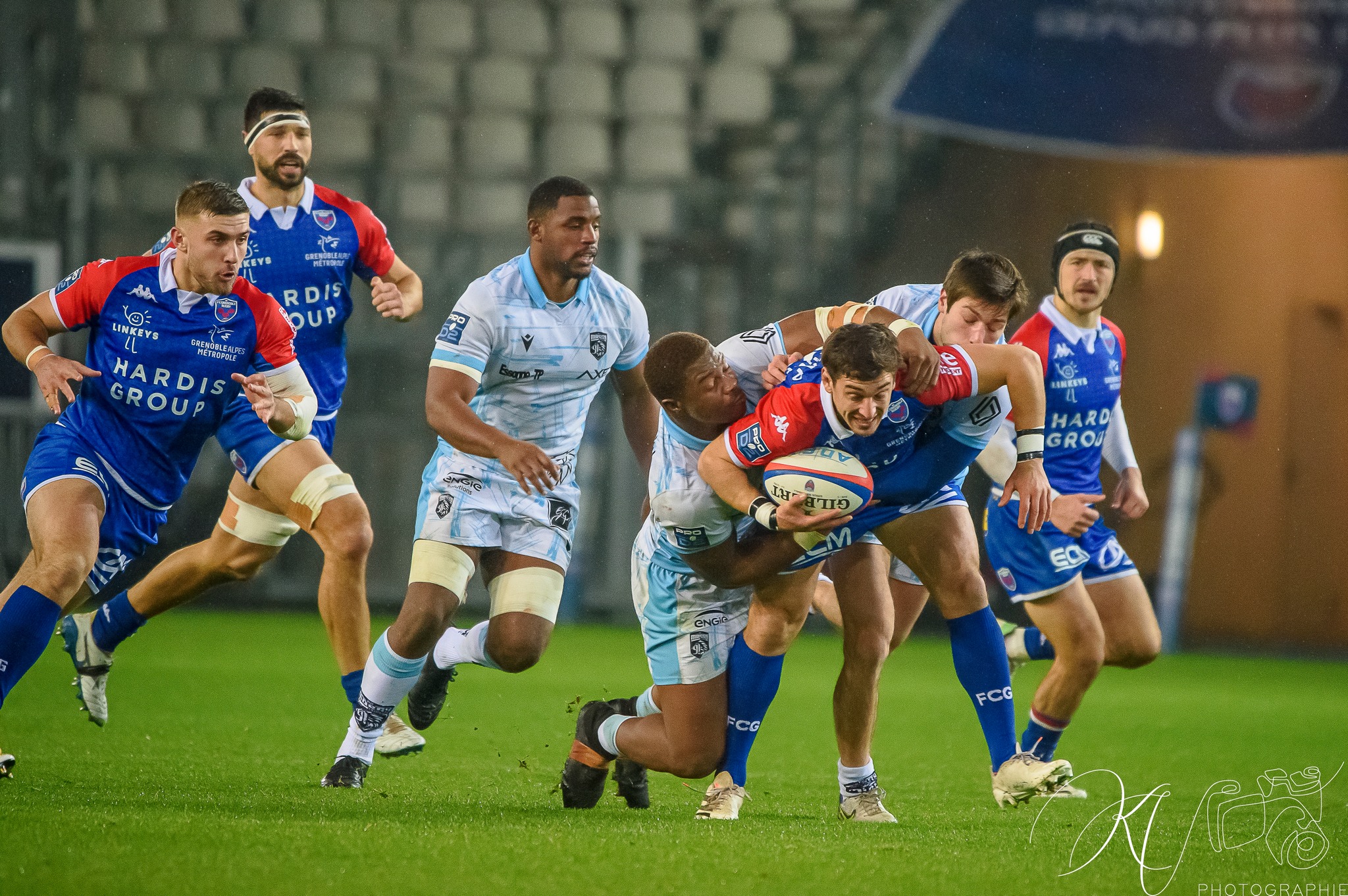  FC Grenoble Rugby - RC Massy - Rugby - FC Grenoble (38) VS (15) RC Massy (#FCGMASS2022) Photo by: Karine Valentin | Siuxy Sports 2022-12-16