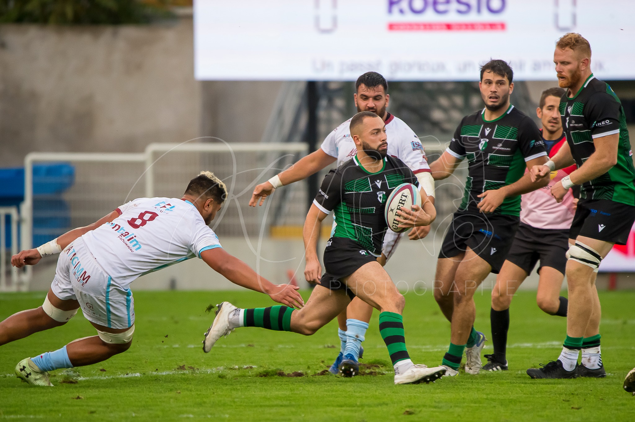  CS Bourgoin-Jallieu - RC Suresnes - Rugby - CSBJRC vs Suresnes - 2022 (#csbjrcsuresnes2022) Photo by: Karine Valentin | Siuxy Sports 2022-10-08