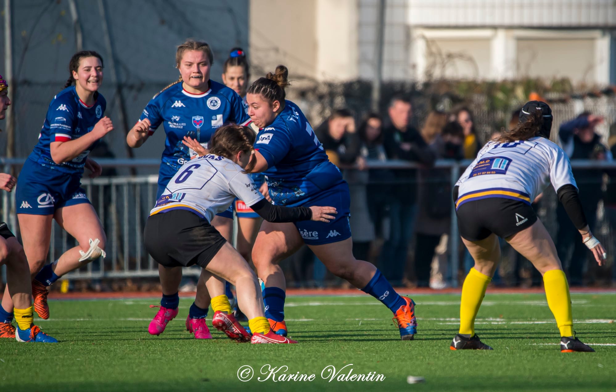  FC Grenoble Rugby - Grenoble Université Club Rugby - Rugby - Grenoble Amazones vs Les Coccinelles du Grenoble Université Club - F1 (#FCGsGUCR2022janF1COXS) Photo by: Karine Valentin | Siuxy Sports 2022-01-30