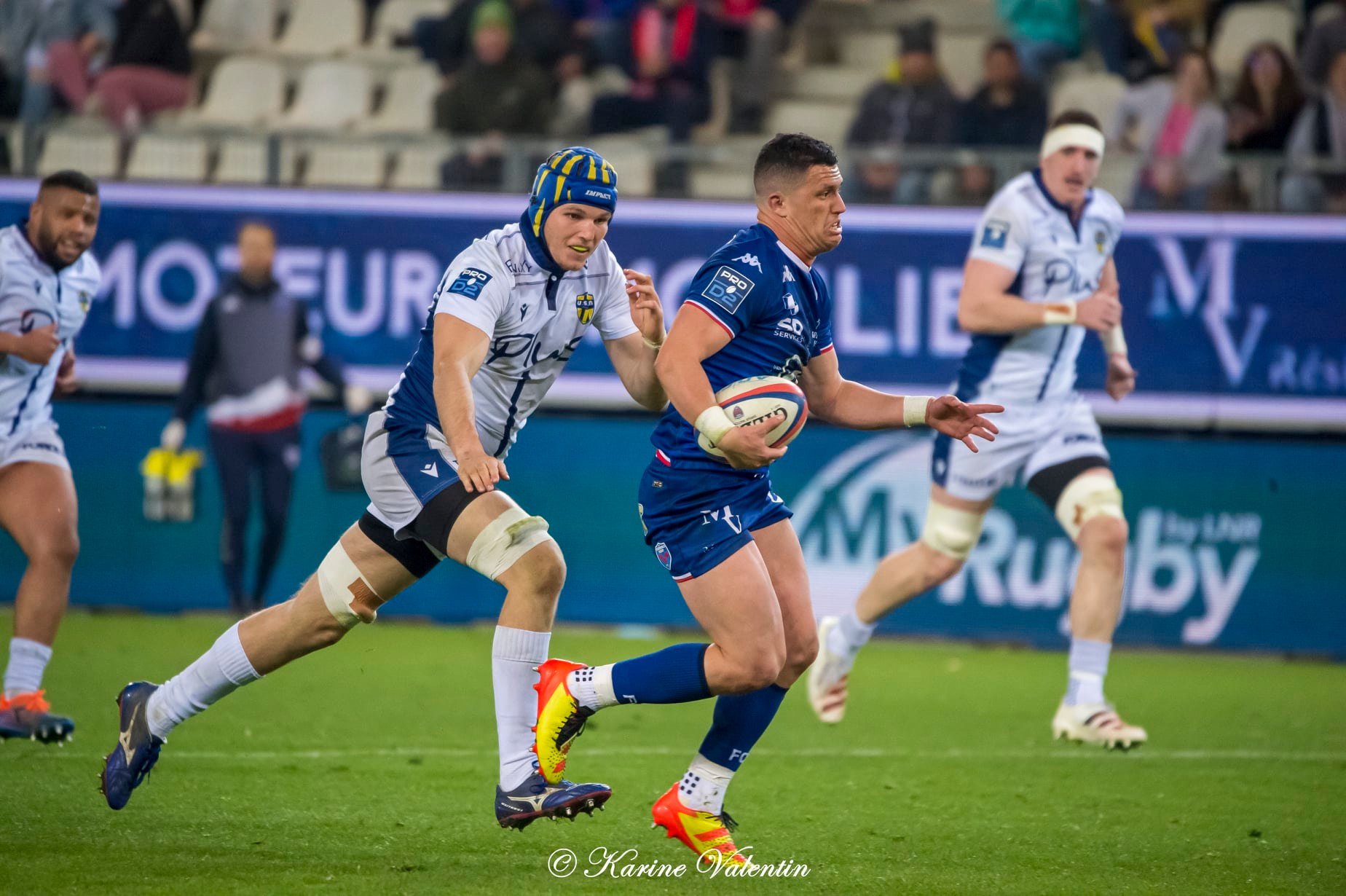 Adrien SEGURET -  FC Grenoble Rugby - USON Nevers - Rugby - FC Grenoble Rugby (34) vs USON Nevers (10) - 2022 (#FCGvsUSON2022) Photo by: Karine Valentin | Siuxy Sports 2022-03-04