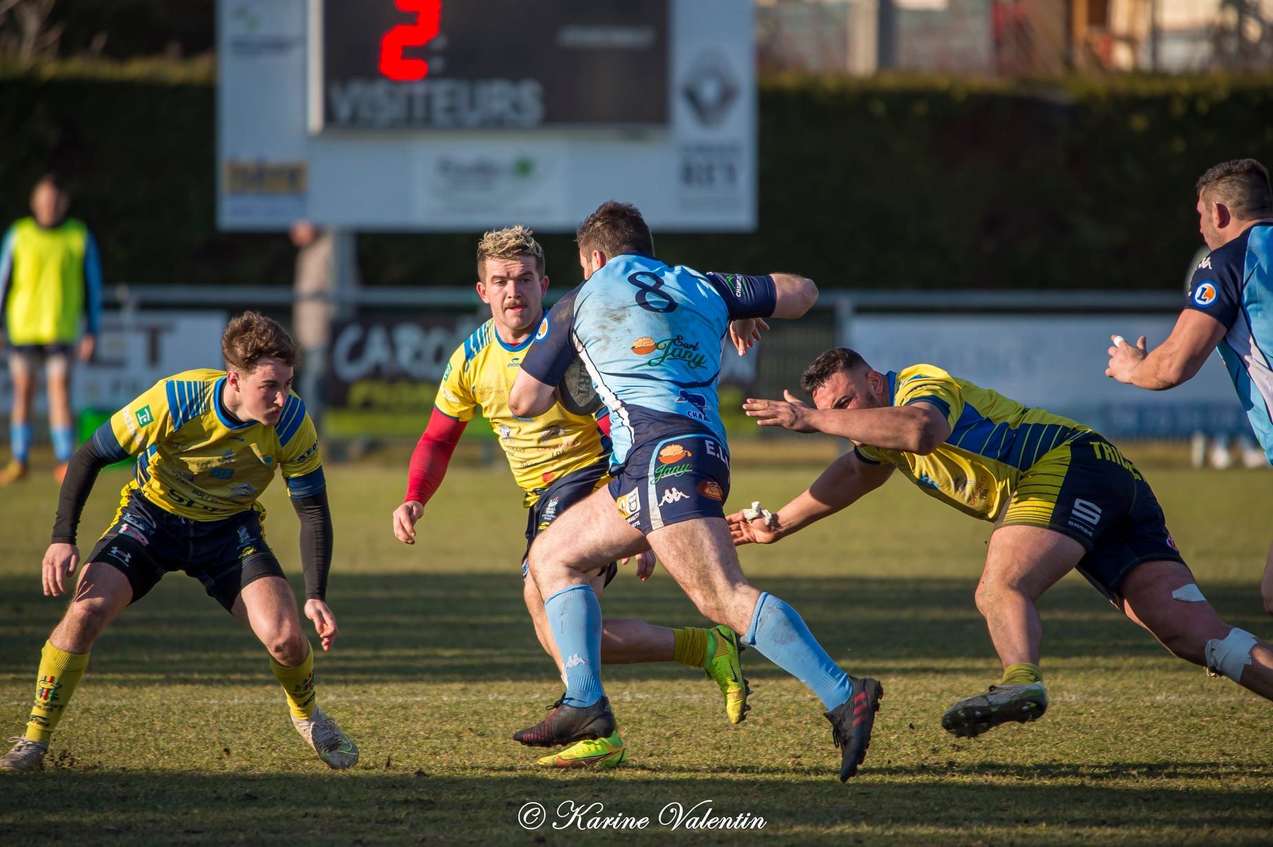  Saint-Marcellin Sports - Rugby Club Tricastin - Rugby - Saint-Marcellin vs Tricastin - Équipe 1 (#SMSvsRCT2022Eq1) Photo by: Karine Valentin | Siuxy Sports 2022-02-13