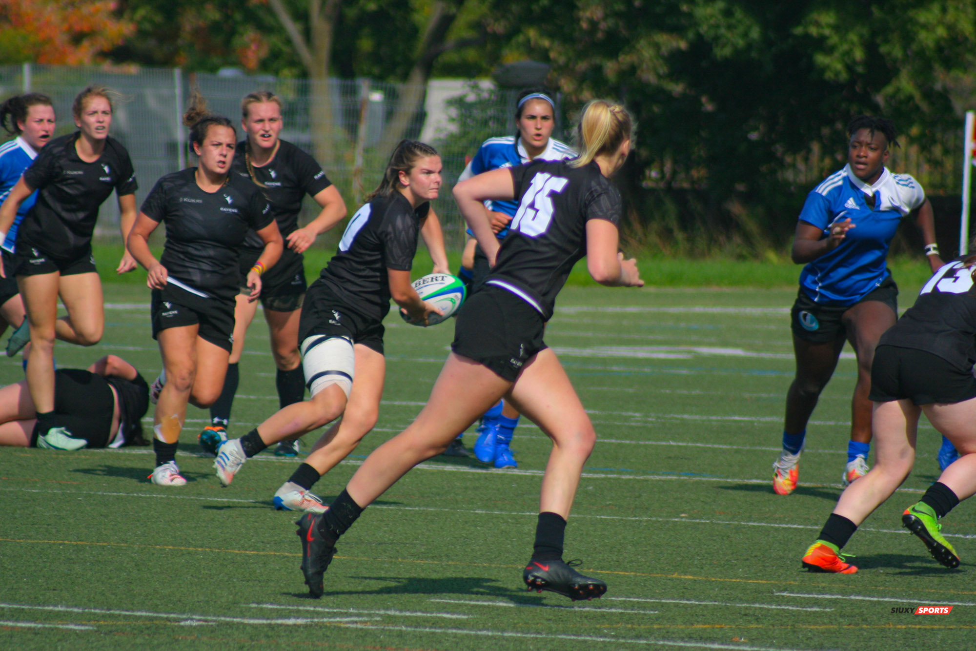 Kaitlyn COX -  Université de Montréal - Université Carleton - Rugby -  (#UdeMvsCarletonW2021) Photo by:  | Siuxy Sports 2021-10-09