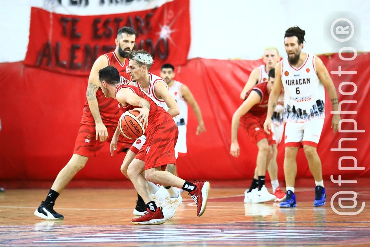 Javier SÁNCHEZ - Sebastian SEVEGNANI -  Ramos Mejía Lawn Tennis Club - Centro Deportivo Huracán de San Justo - Basketball - Ramos Mejia Lawn Tenis Club (83) Vs (54) Huracan de San Justo - 2022 - Liga Federal (#RMLTCVSHSJ2022fed) Photo by: Alan Roy Bahamonde | Siuxy Sports 2022-04-12