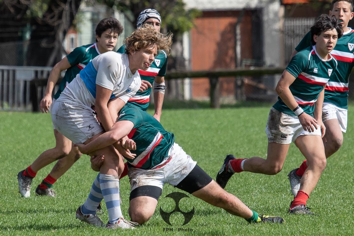 Valentino DEGET - Joaquin PAYO - Santiago VENTURA -  Sociedad Italiana de Tiro al Segno - Club de Gimnasia y Esgrima - Rugby - SITAS vs GEBA - M15 URBA (#SITASvsGEBA2021M15) Photo by: Alan Roy Bahamonde | Siuxy Sports 2021-09-05
