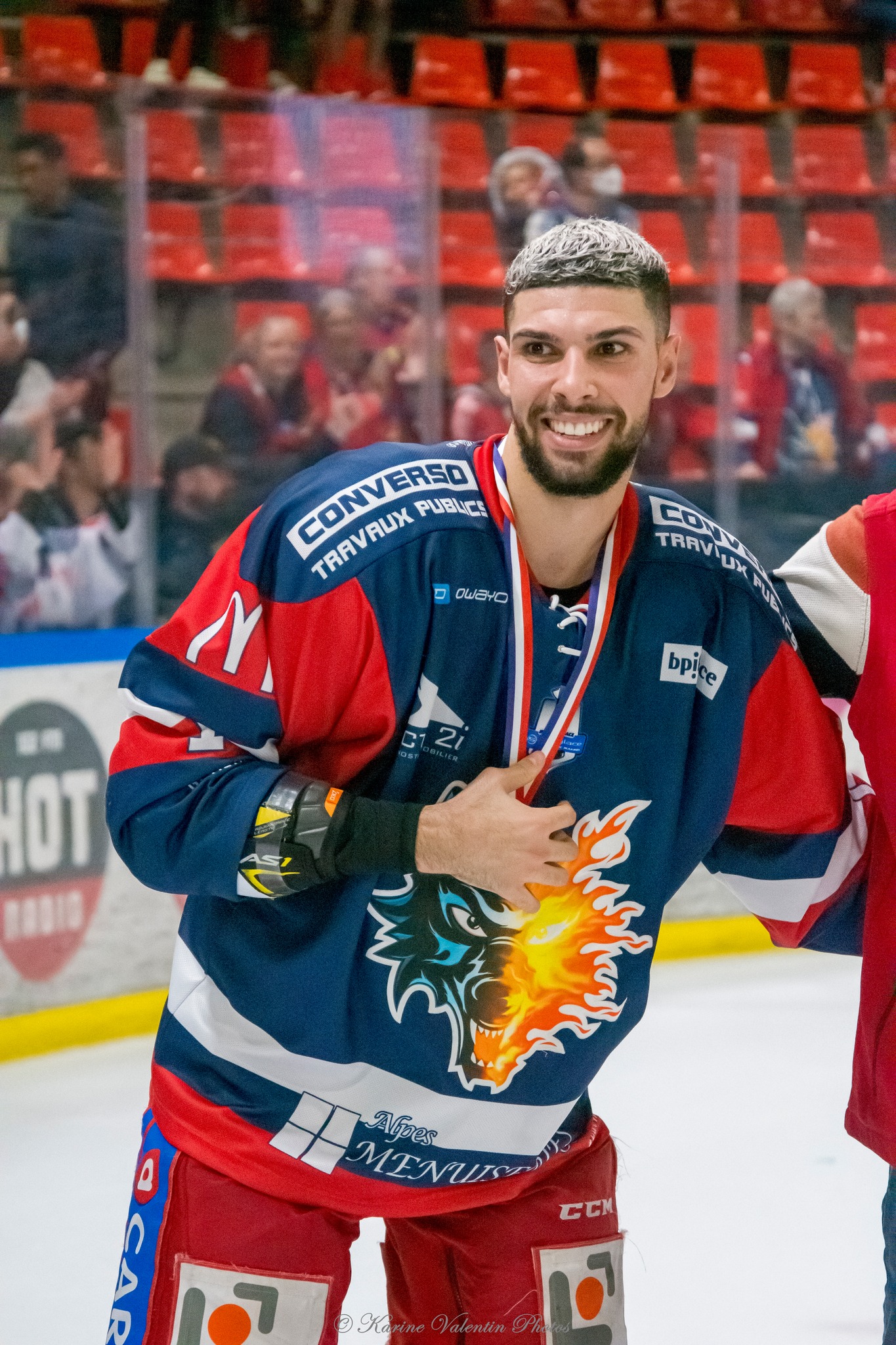  Grenoble -  - Ice hockey - GRENOBLE BDL - Finale 2022 -  Célébration (#CELEBRATIONsBDLVSDUCS2022) Photo by: Karine Valentin | Siuxy Sports 2022-04-13