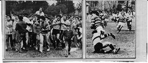 Festejo por ascenso de catégoria (año 1983)