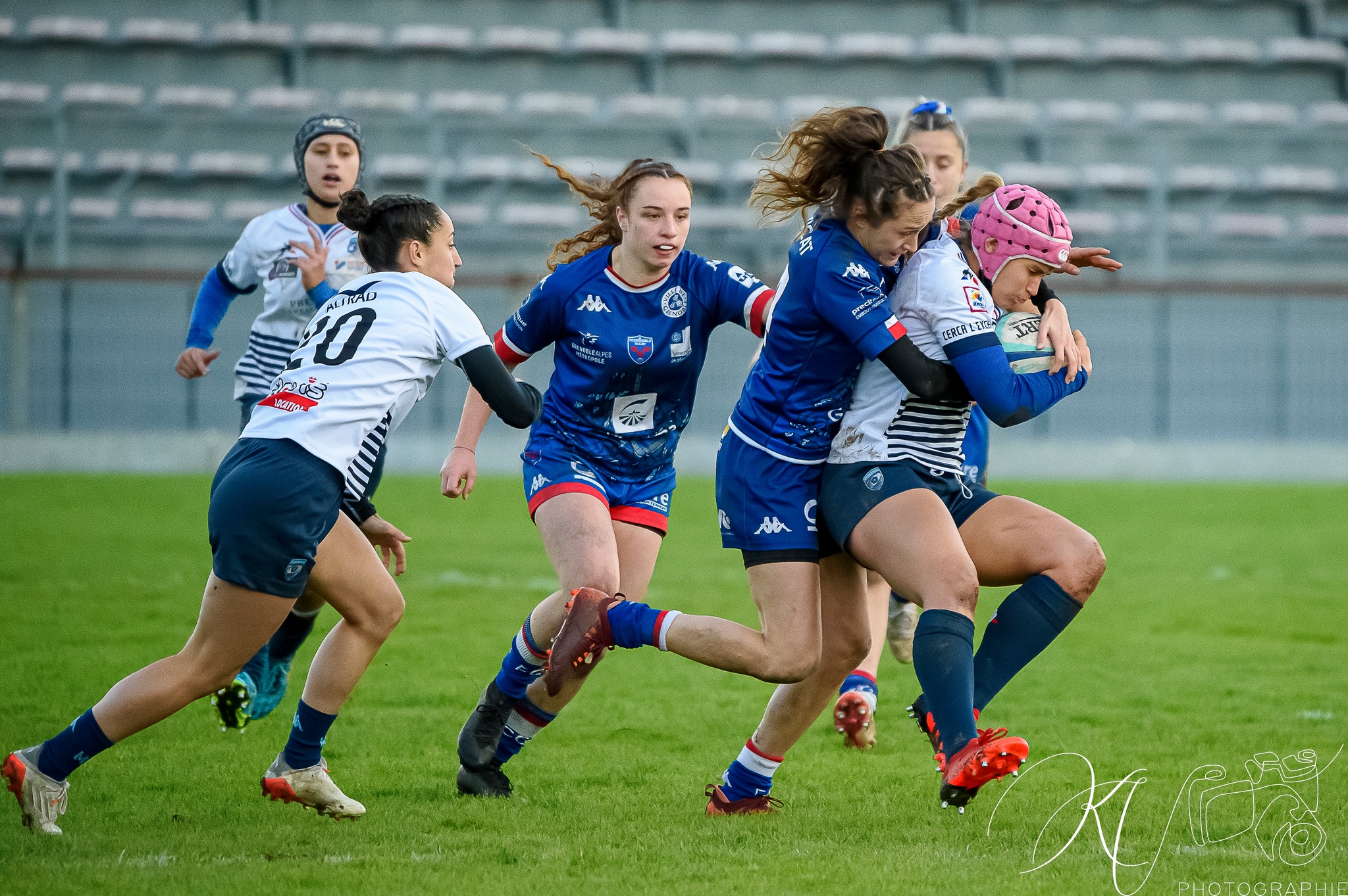  FC Grenoble Rugby - Montpellier Hérault Rugby - Rugby - Amazones (17) vs (10) MHR (#AmazonesVsMHR2022) Photo by: Karine Valentin | Siuxy Sports 2022-11-20