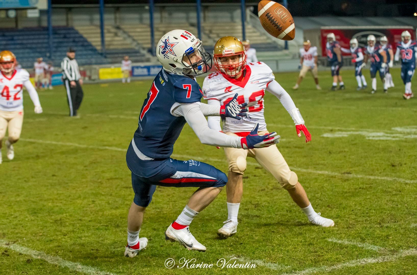  Grenoble - Aix-en-Provence - Football - Centaures vs Argonautes (#CentauresVsArgonautes2022) Photo by: Karine Valentin | Siuxy Sports 2022-02-19
