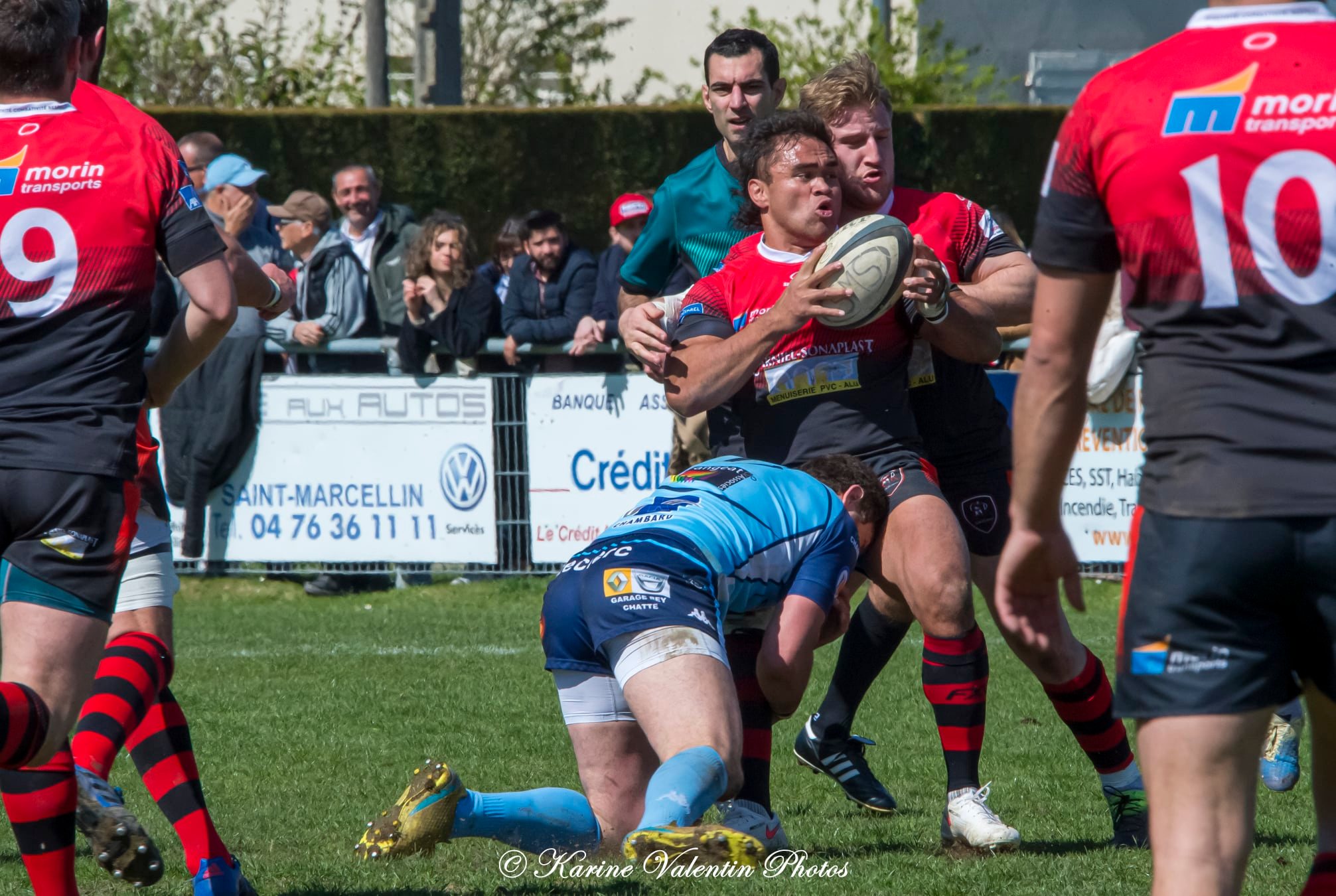  Saint-Marcellin Sports - Sporting Club Royannais - Rugby - Saint-Marcellin vs Saint-Jean-en-Royans - Féd - 2022 (#SMSvsSCR2022fed) Photo by: Karine Valentin | Siuxy Sports 2022-04-10