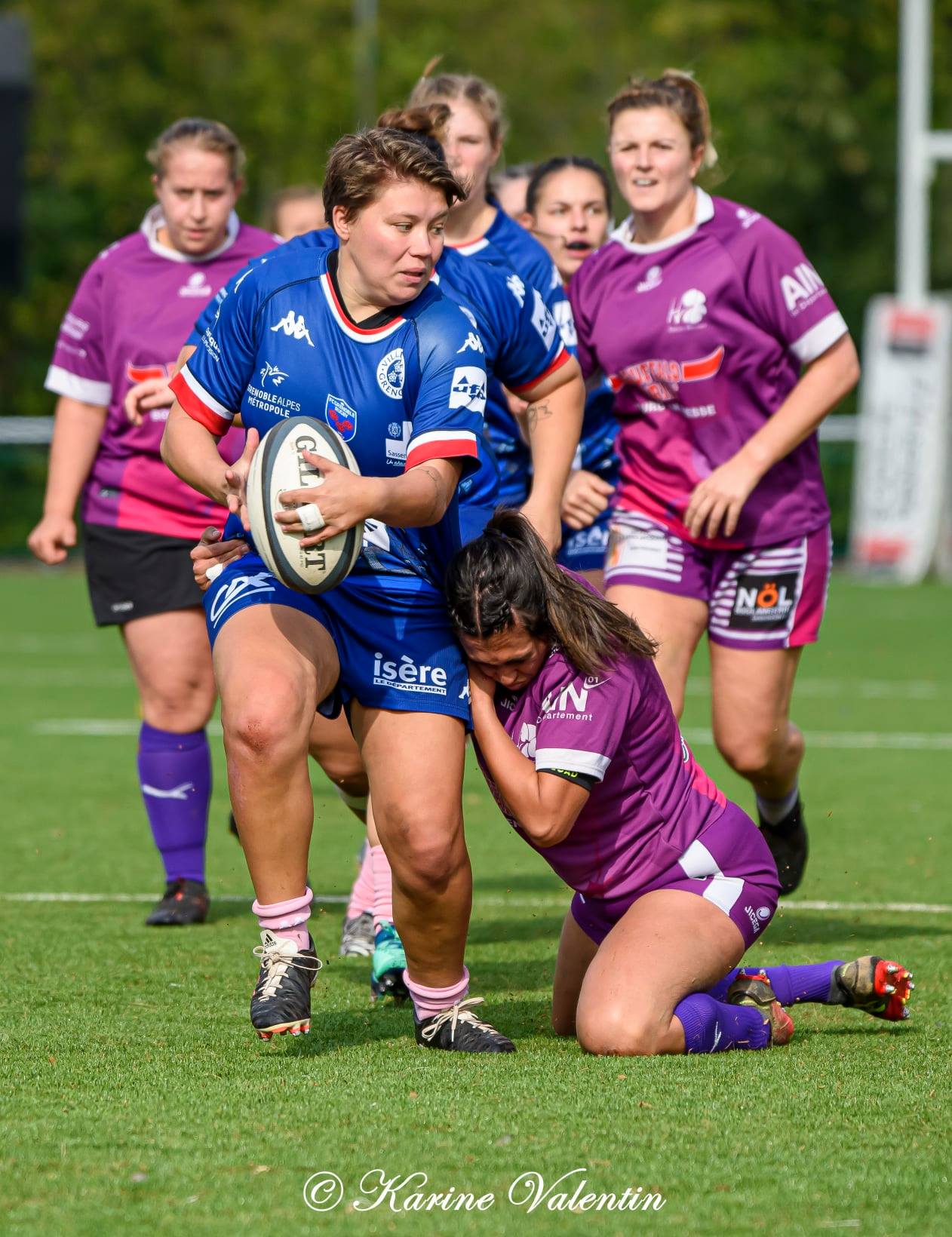  FC Grenoble Rugby - US Bressane Pays de l'Ain - Rugby - Grenoble Amazones vs Bourg en Bresse - F1 (#AmazonesVsUSBPA2021oct) Photo by: Karine Valentin | Siuxy Sports 2021-10-10