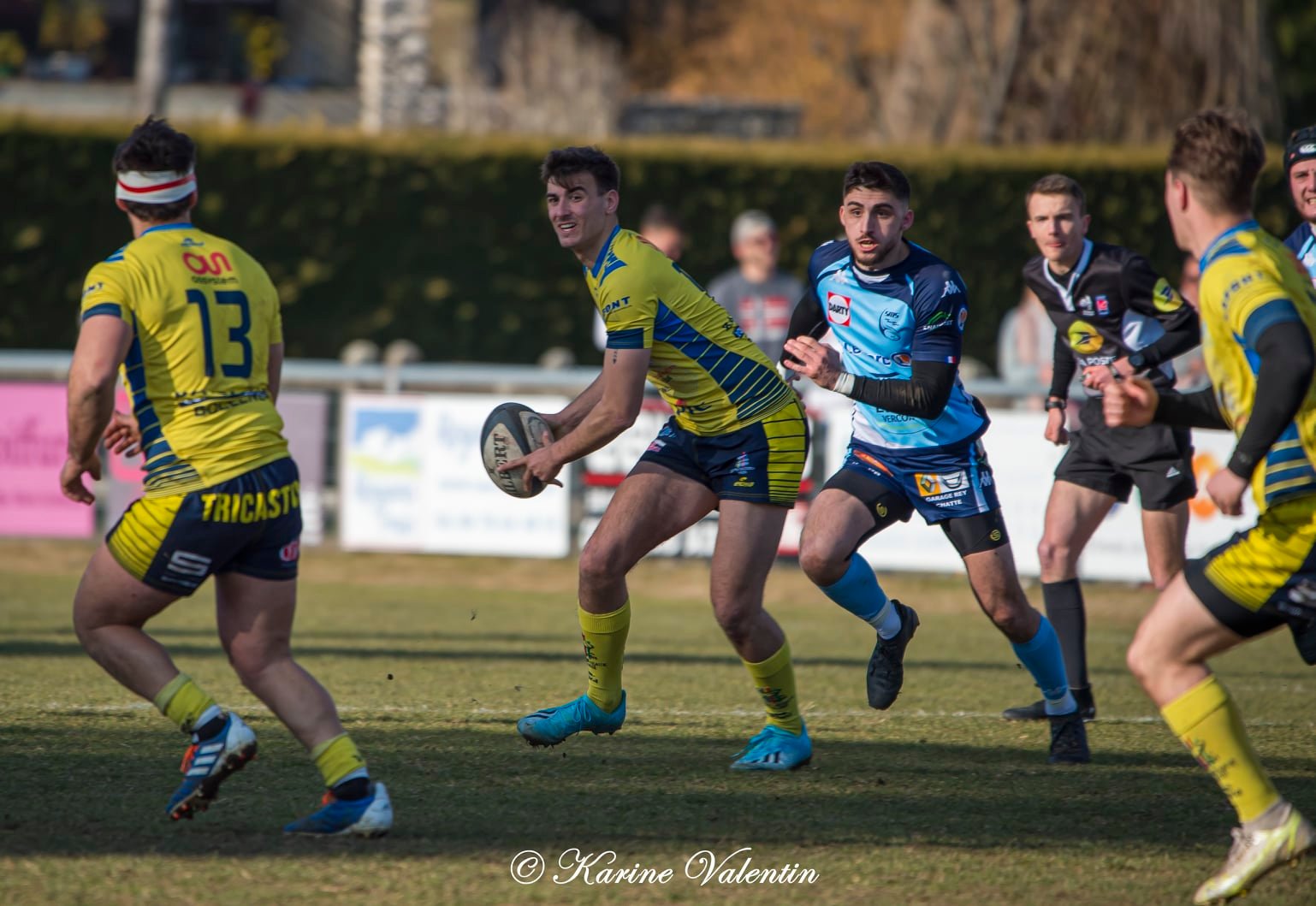  Saint-Marcellin Sports - Rugby Club Tricastin - Rugby - Saint-Marcellin vs Tricastin - Équipe 1 (#SMSvsRCT2022Eq1) Photo by: Karine Valentin | Siuxy Sports 2022-02-13