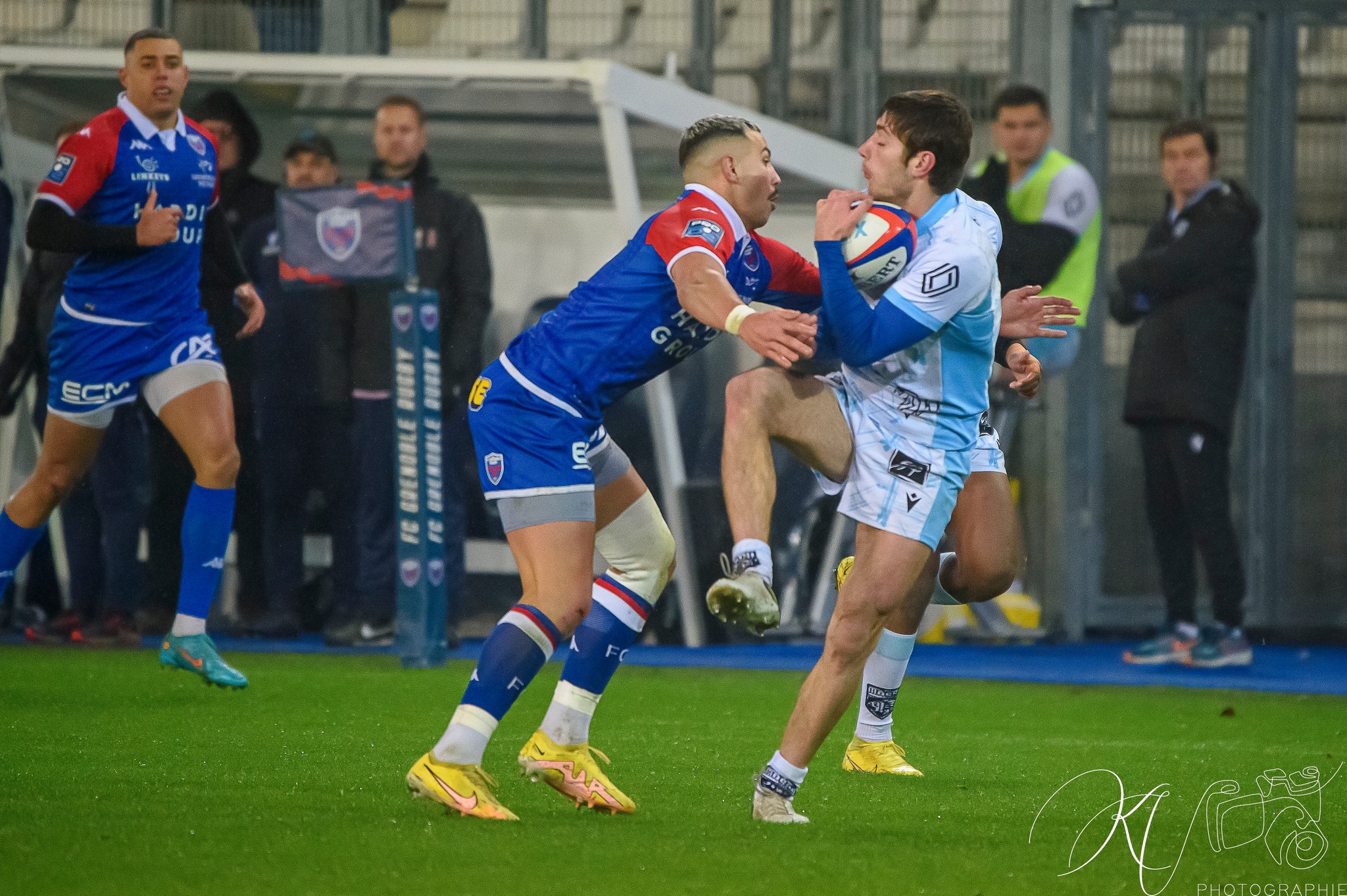  FC Grenoble Rugby - RC Massy - Rugby - FC Grenoble (38) VS (15) RC Massy (#FCGMASS2022) Photo by: Karine Valentin | Siuxy Sports 2022-12-16