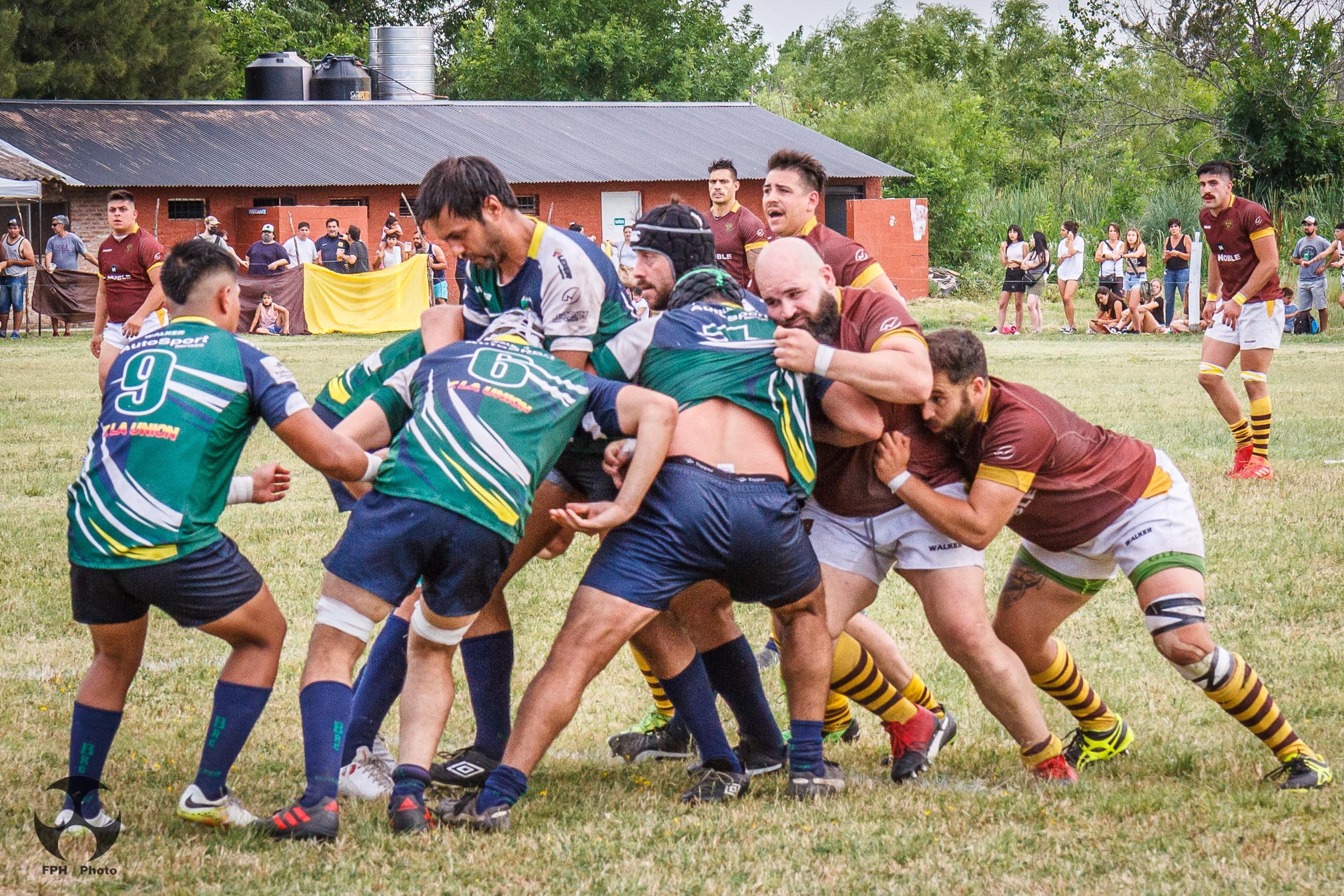 Oscar MOYANO - Juan REYES - Gastón ZALAZAR -  Atlético San Andrés Rugby Club - Berisso Rugby Club - Rugby - Atlético San Andrés Vs Berisso - URBA - Primera - Ascenso a Tercera (#ASARCvsBerisso2021Primera) Photo by: Alan Roy Bahamonde | Siuxy Sports 2021-11-27